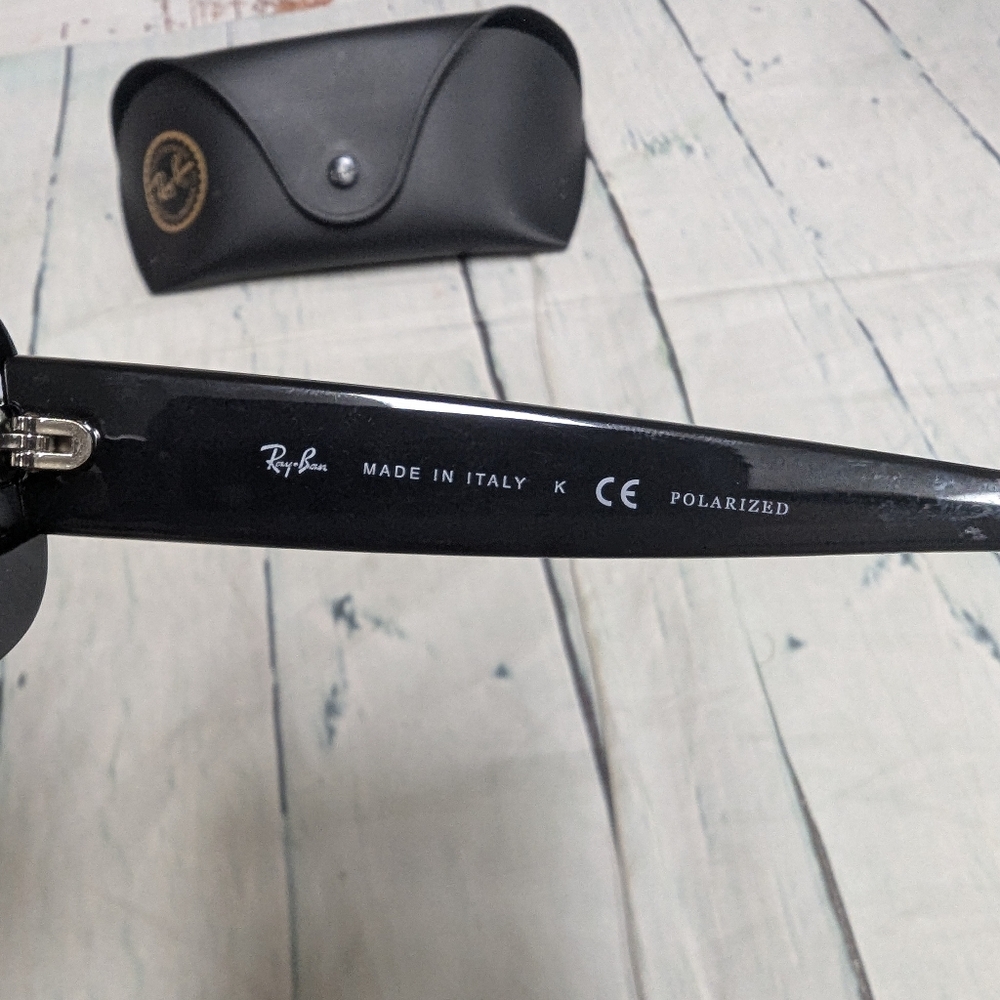 Ray Ban Square Frame Sunglasses - Picture 4 of 6